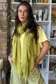 Classic Portobello Scarf Olive 